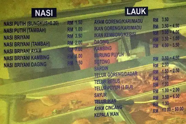 Nasi Kandar Mahmud Restaurant (Inside NSK First floor behind Marry brown)