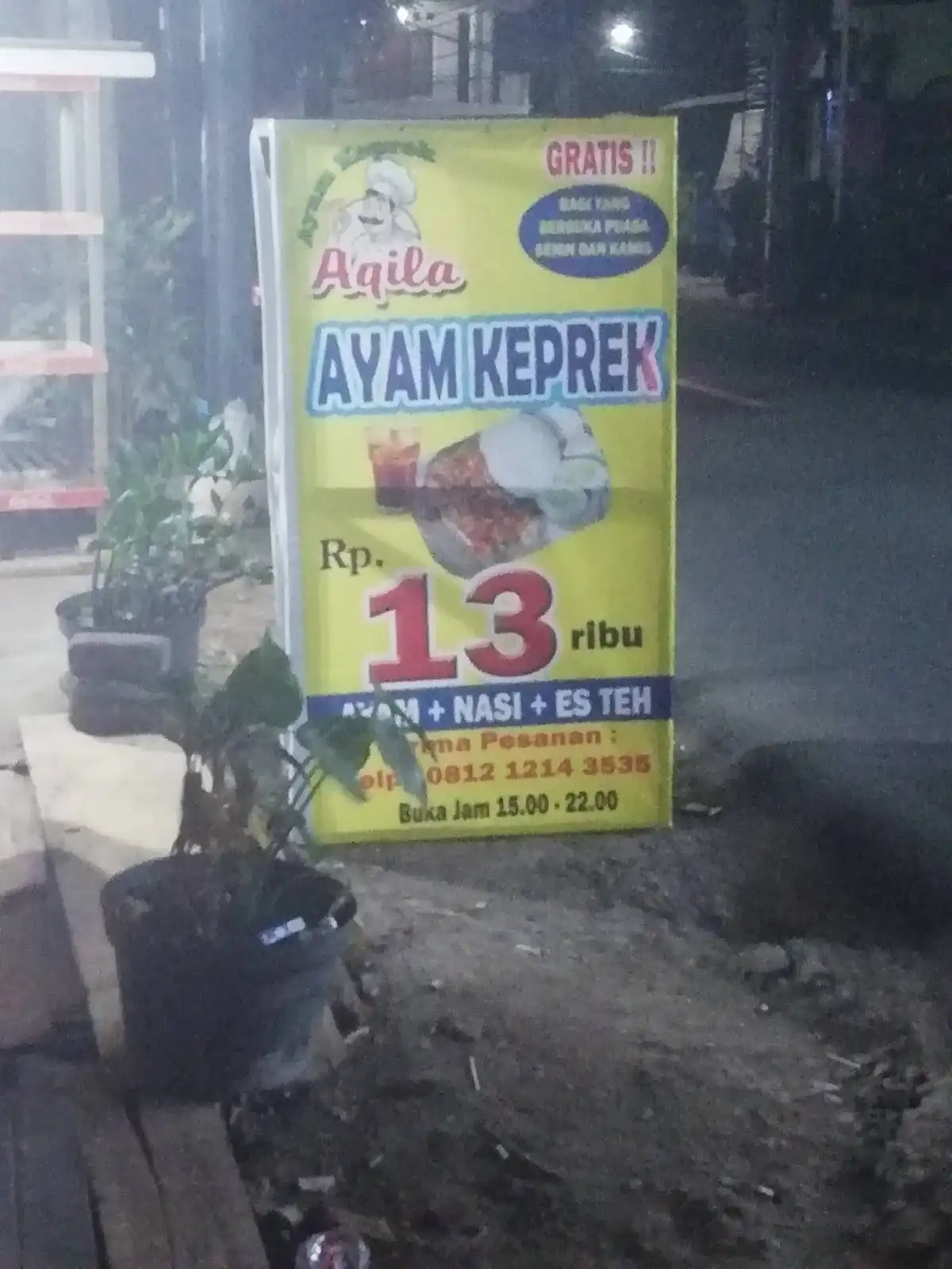 Ayam Geprek Aqila