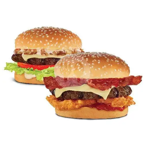 Gambar Makanan Carl's Jr. ( Burger ), Lippo Mall Puri 7