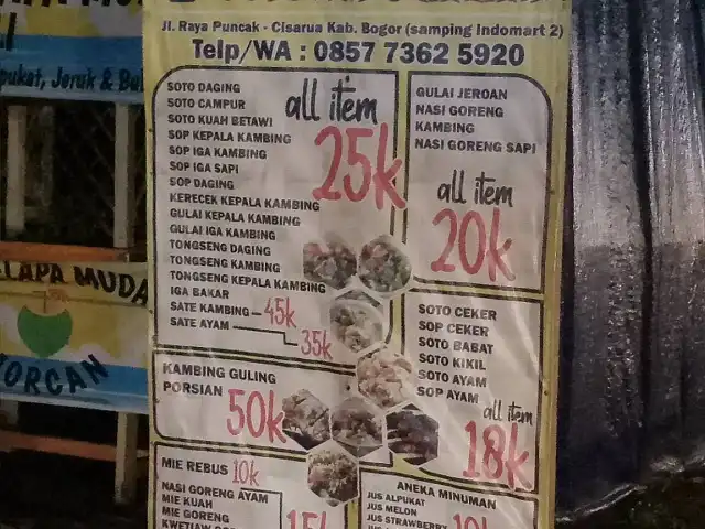 Gambar Makanan Soto dan Sop Kepala kambing Kang maman 16