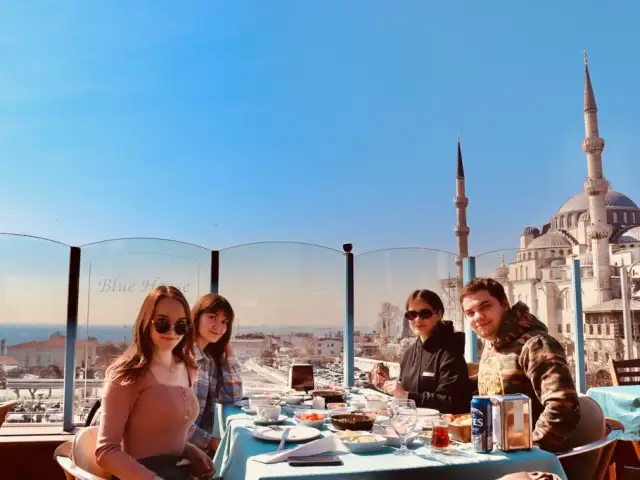 Blue House Restaurant'nin yemek ve ambiyans fotoğrafları 5