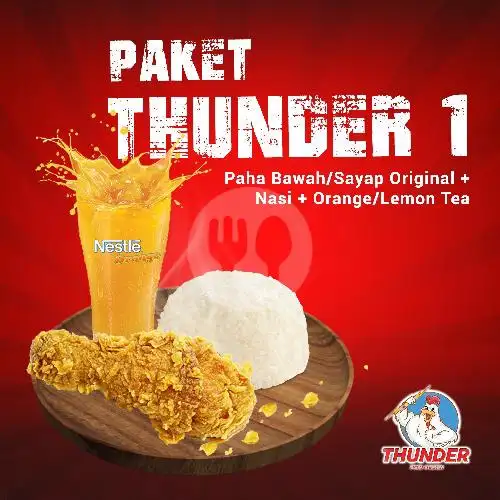Gambar Makanan Thunder Fried Chicken, Pramuka 6