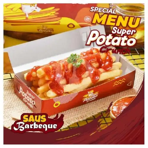 Gambar Makanan Super Potato Crunch and Kentang Spiral, SMK TRIKARYA 1