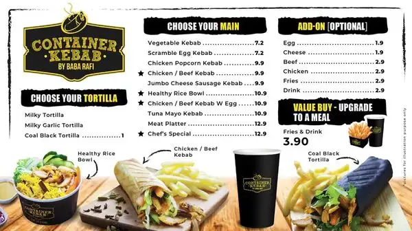 Container Kebab Food Photo 6