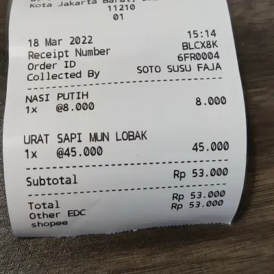 Urat Sapi Mun Lobak