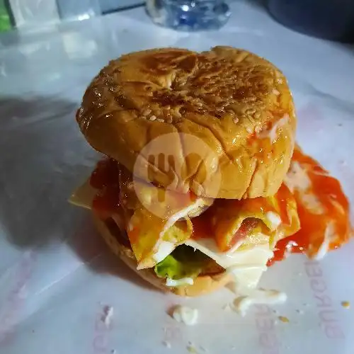 Gambar Makanan Burger Wak Ina, UMSU Muchtar Basri 10