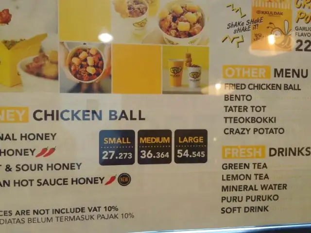 Gambar Makanan Kkuldak Honey Chicken Ball 16