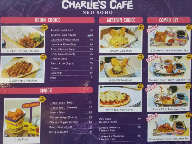 Gambar Makanan Chipmunks Cafe (Charlie's Cafe) 1