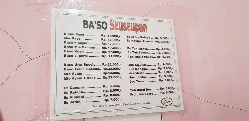 Ba'so Seuseupan