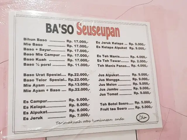 Ba'so Seuseupan