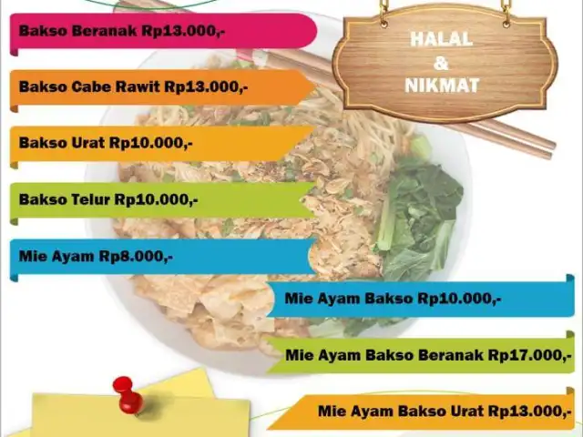 Gambar Makanan Bakso Dan Mie Ayam Rezki Wonogiri 1 1