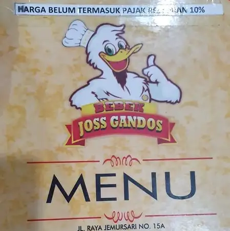 Gambar Makanan Bebek Joss Gandos 9