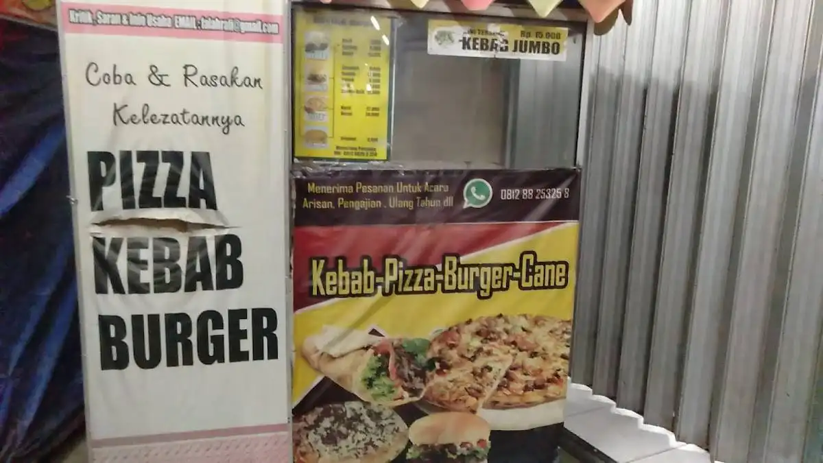 My pizza dan kebab jumbo