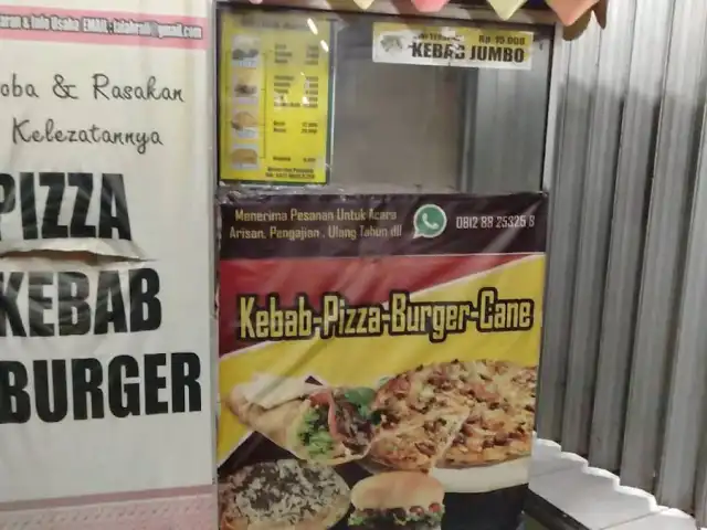 My pizza dan kebab jumbo