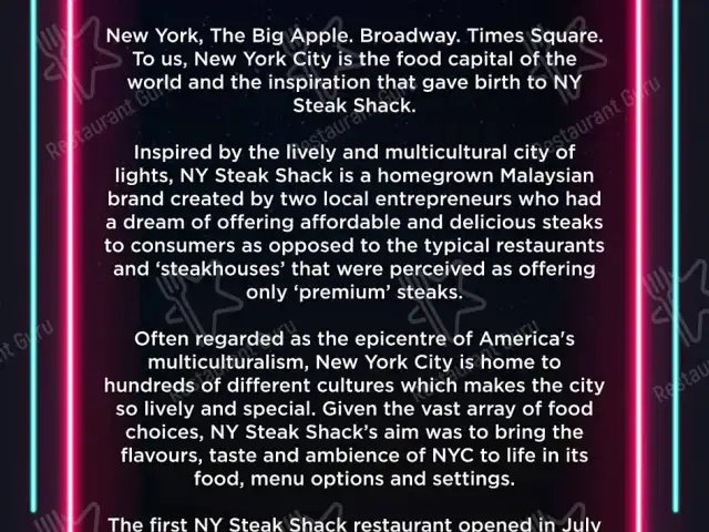 NY Steak Shack @ AEON Mall Shah Alam Food Photo 2