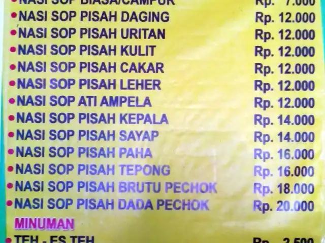 Gambar Makanan Sop ayam Pak Min Klaten 5