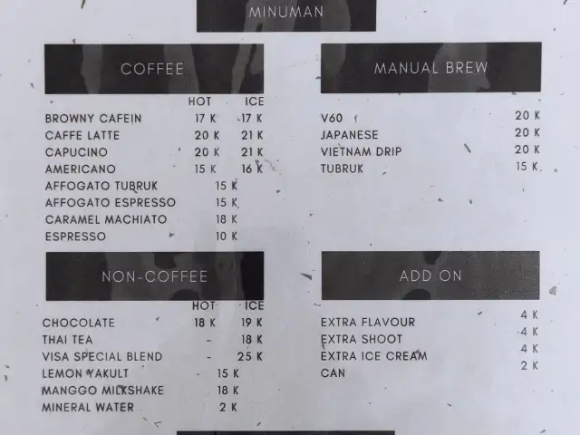 Gambar Makanan Visa Coffee 1