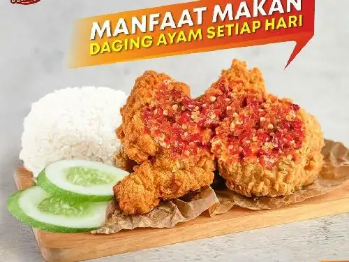 Ayam Geprek/Penyet Sambel Santri Pedes, Lengkong Gudang Timur 4