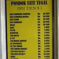 Gambar Makanan Pondok Sate Tegal Ibu Erna 1