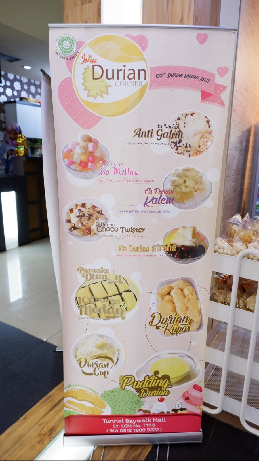 Jolee Durian Corner terdekat Restoran dan Tempat Makan Desserts