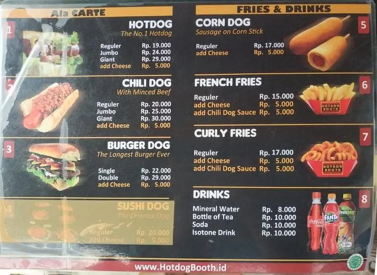 Hotdog Booth - Plaza Festival -