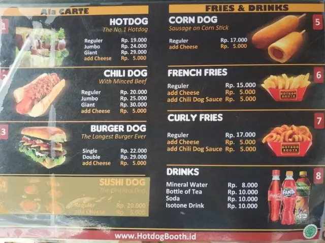 Gambar Makanan Hotdog Booth - Plaza Festival - 1