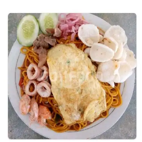 Gambar Makanan Mie Aceh Nyohoka & Ayam Goreng, Kubis 2 8
