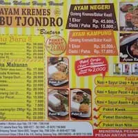 Gambar Makanan Ayam Kremes Bu Tjondro 1