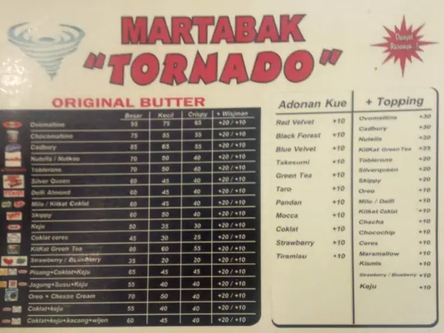 Gambar Makanan Martabak Tornado 1