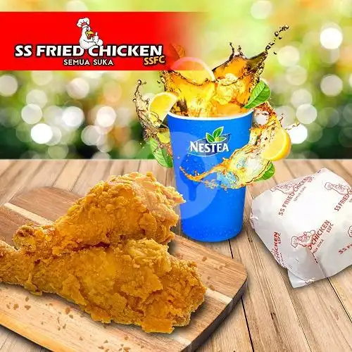 Gambar Makanan SS Fried Chicken Simalingkar, Medan Tuntungan 3