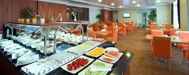 A La Carte Restaurant - Hotel Houston'nin yemek ve ambiyans fotoğrafları 3