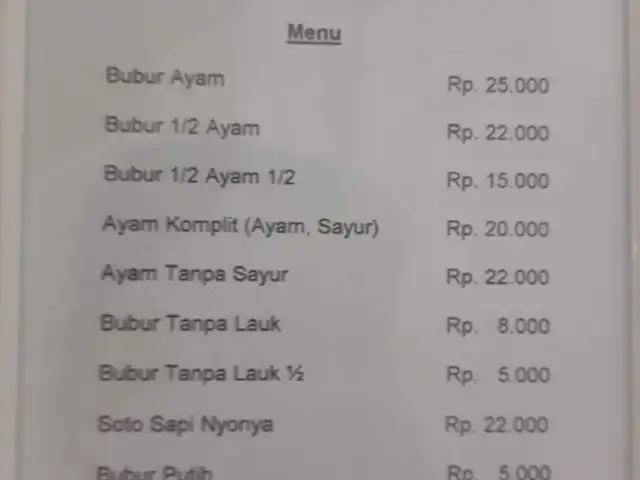 Gambar Makanan Bubur Ayam Sukabumi 2