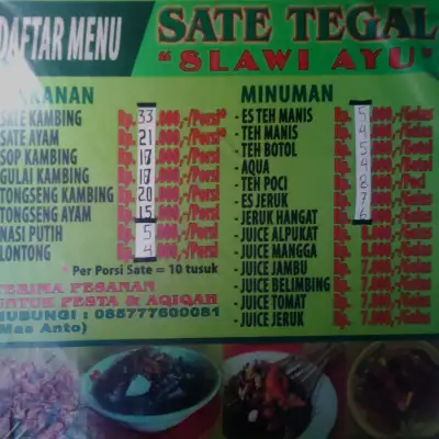 Sate Tegal Slawi Ayu