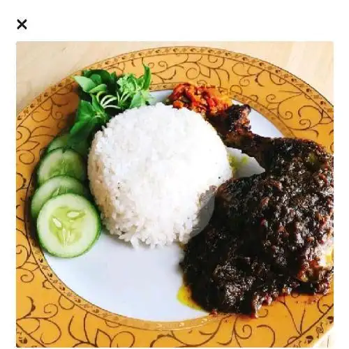 Gambar Makanan Nasi Bebek Bumbu Hitam Pak Amir 2