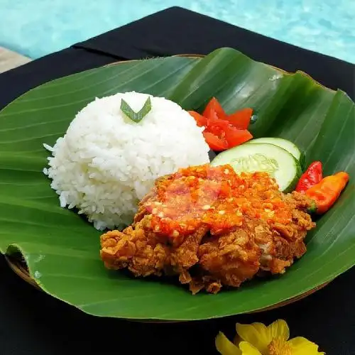 Gambar Makanan Warung Lalapan Ayam Bakar dan Ayam Geprek Om Bend, Denpasar 6