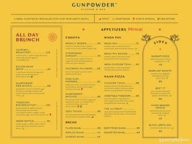 Gambar Makanan Gunpowder Kitchen & Bar 1