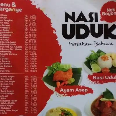 Nasi Uduk Nek Boyong