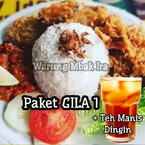 Gambar Makanan Warung Mbak Ira,Belakang Stadion Kebun Bunga 2