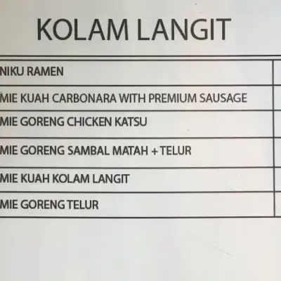 Kolam Langit