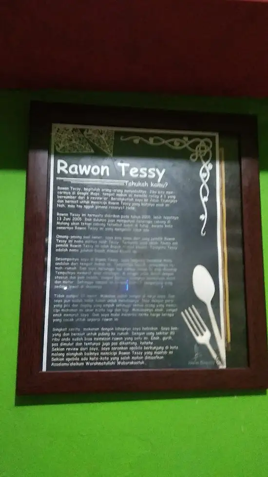 Gambar Makanan Rawon Tessy 11