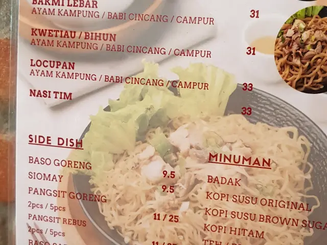 Gambar Makanan Bakmi Wie Sin 3