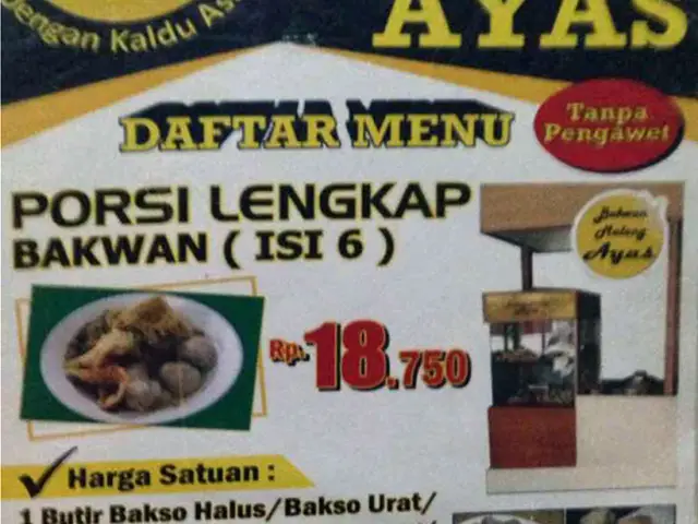 Gambar Makanan Bakwan Malang Ayas 2