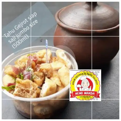 Gambar Makanan Ayam Geprek & Tahu Gejrot Neng Manda, Lebak Bulus 14