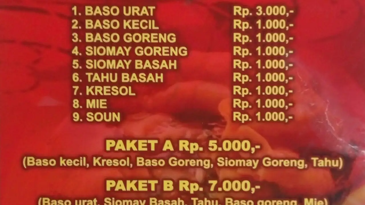 Baso Malang Laris