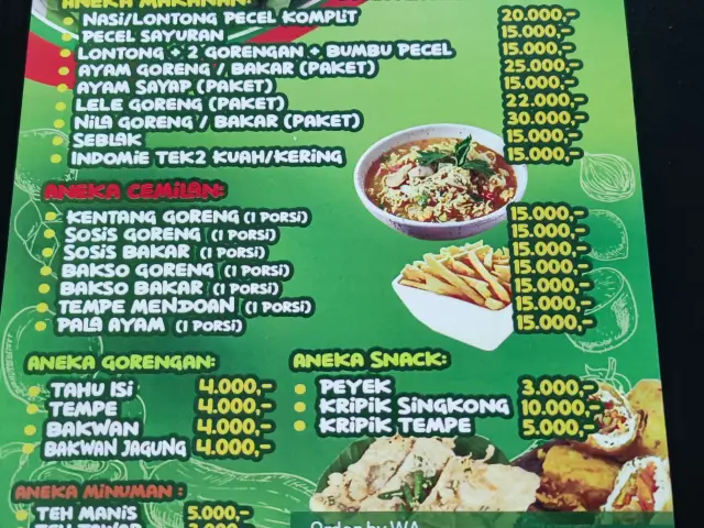 Gambar Makanan Nasi Pecel Bu Nani 2