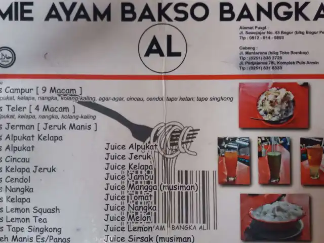 Gambar Makanan Mie Ayam Bakso Bangka AL 2