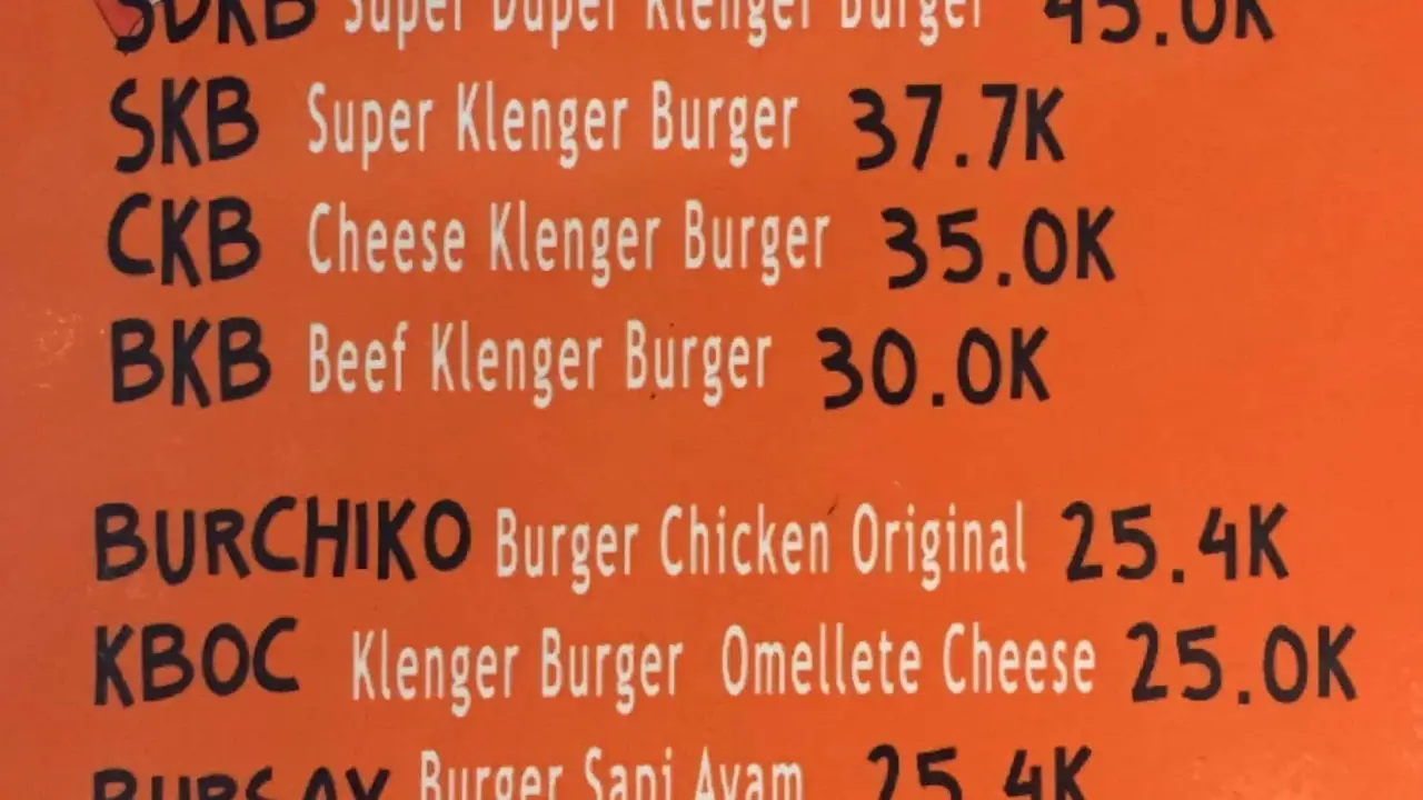 Klenger Burger