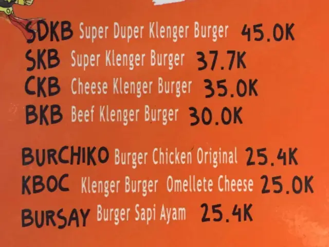 Klenger Burger