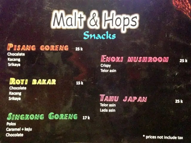 Gambar Makanan Malt & Hops 1