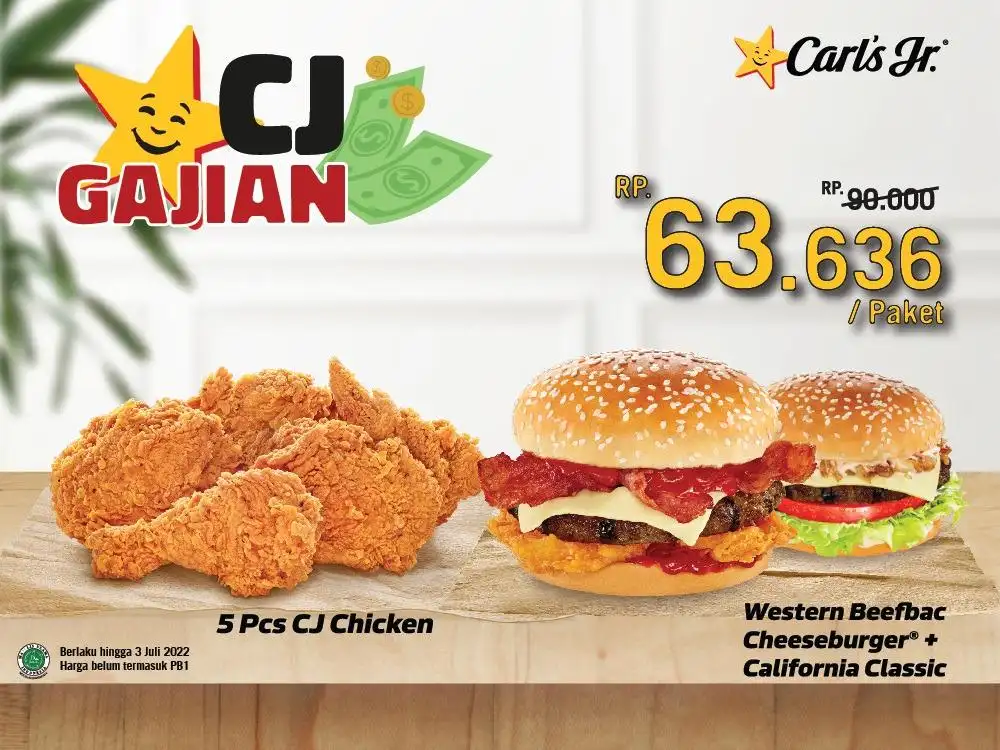 Carl's Jr. ( Burger ), Buaran